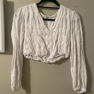 cropped long sleeve from boutique
